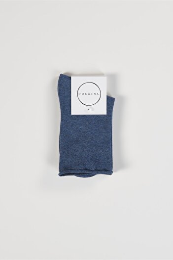 Forwena Дамски безшевни еластични чорапи до глезена Jean Color Bamboo