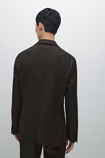 Massimo Dutti %100 yün klasik blazer