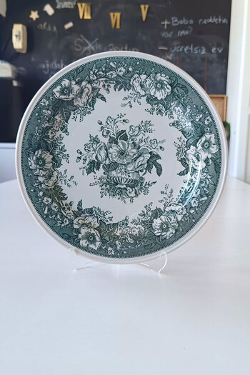 Villeroy & Boch Balmoral Antique Porcelain Serving Plate Green