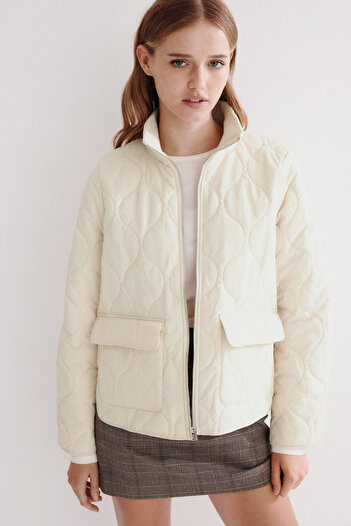 H&M Kapitone Oversize Ceket