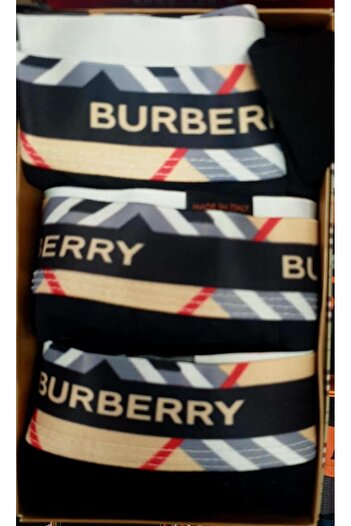 BURBERRY Cotton Boxer Shorts XL