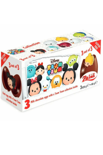 Zaini Tsum Tsum (Tripack Chocolate Eggs x 4 Boxes