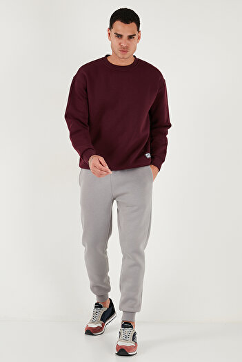 Buratti Regular Fit Crew Neck Cotton Lining Soft Raised Sweat Men's SWEAT 5905255