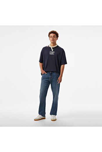 Gant Hoss X New Generation Unisex Lacivert T-Shirt