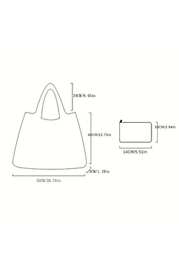 TATA CRAFT Large Foldable Cloth Shopping Bag Polyester Washable Bag