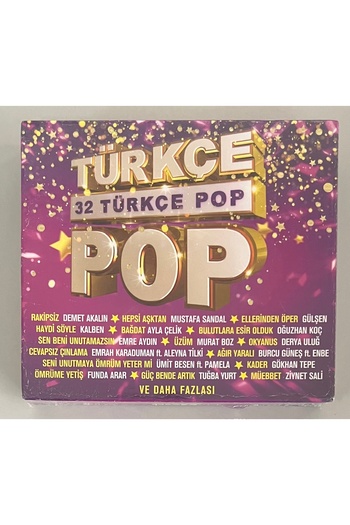 Dmc Turkish Pop 3 Cd Set with 32 Songs (Original Period Edition 3 Cds)