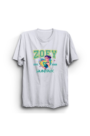 The Fame Zoey, Huntrix, K-Pop Demon Hunters με στάμπα Unisex, μπλουζάκι από 100% βαμβάκι