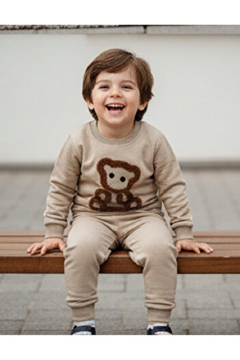 Burç Seasonal Embroidered Combed Cotton Children's Set