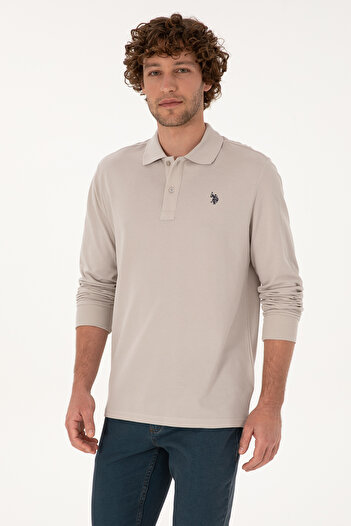 U.S. Polo Assn. Men's Stone Basic Sweatshirt 50307688-Vr049