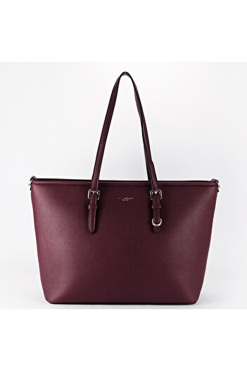 Flora&Co Paris geantă mare bordo F1808 16