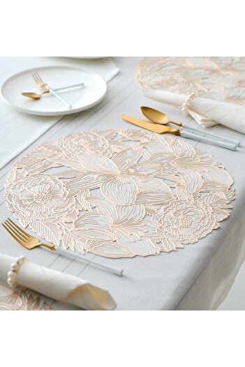 ACAR Set of 6 Lavina Soha American Service Gold - Silver - 38 cm