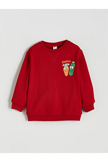 LC Waikiki Crew Neck Printed Boys' Sweatshirt