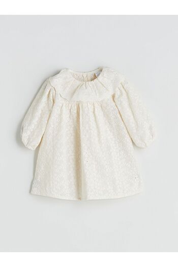 LC Waikiki Lcw Baby Bebe Collar Floral Baby Girl Dress