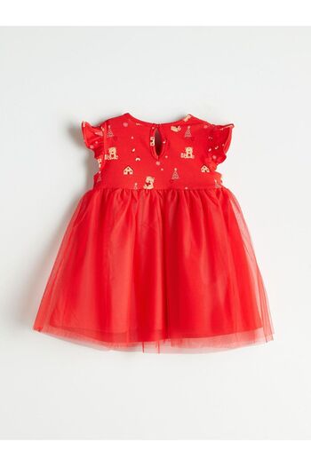 LC Waikiki Lcw Baby Crew Neck Baby Girl Tutu Dress