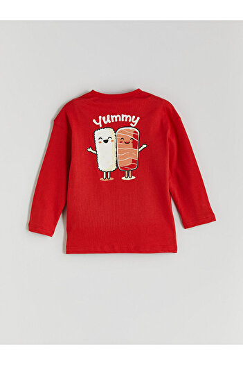 LC Waikiki Crew Neck Printed Boy's T-Shirt