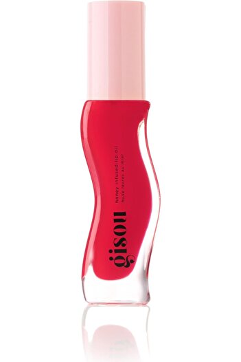 Noname Honey-Infused Lip Oil by Gisou (Strawberry Sorbet, Small Size)
