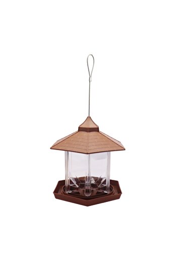 Choice1 C Hanging Wild Bird Feeder Waterproof Gazebo Outdoor Container With Hang Rope Feeding Bird Feeder G.