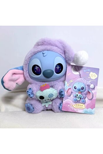 Miniso PURPLE Halloween Decoracion Stitch Plush Stuffed Kawaii Toys Halloween Party Pendant Doll Home Decor