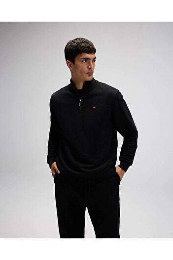 Ellesse Half Zipper Black Men's Sweatshirt Em580