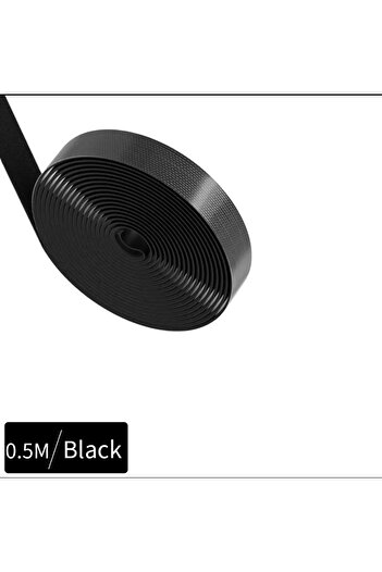 Choice Black 0.5m 1/2/3/5M USB Cable Management Cable Organizer Earphone Mouse Cord Ties Protector Phone Ca
