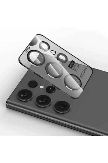 Choice For S25 black Senior Camera Tempered Glass Lens Protector For Samsung Galaxy S25 Plus S25 S24 Ultra