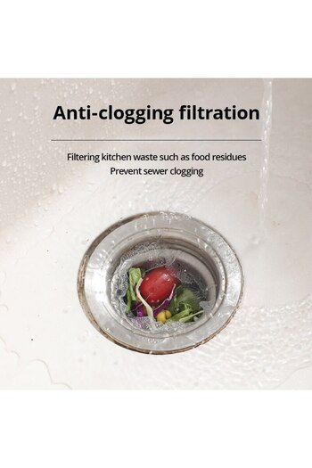 Choice A total of 100 Sink Garbage Filter Sewer Kitchen Floor Drain Filter Sink Anti-Blocking Disposable Cl