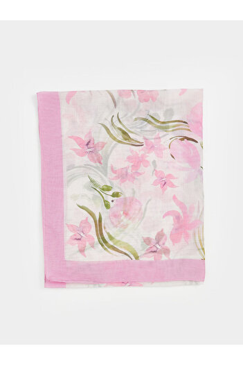 LC Waikiki Sparkling Selections from Shining Store |   Floral Patterned Women's Shawl