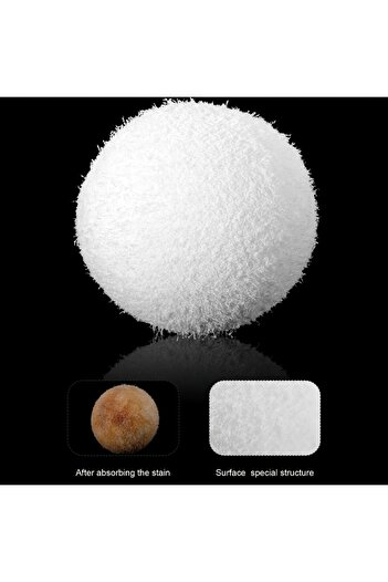 Choice 2pcs 2/4pcs Reusable 3-Inch Oil Absorbing Sponge Cleaning Balls for Pools, Hot Tubs & Spa - Floating