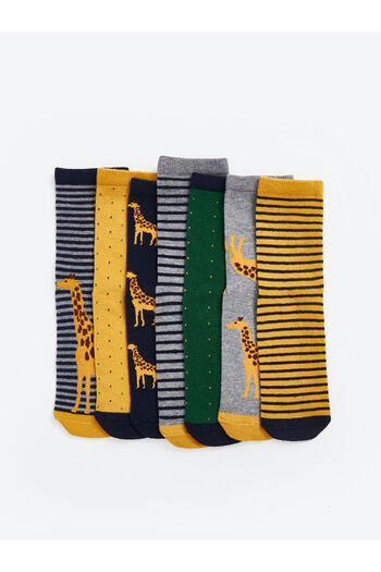 LC Waikiki Patterned Boy's Socks 7-Piece