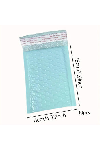 Choice 50pcs blue 50 Pcs Multi Colors Delivery Package Packaging Small Business Supplies Envelopes Shipping