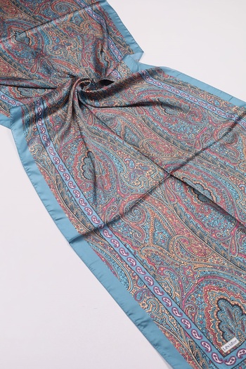 Levidor Patterned Indian Silk Shawl - Pattern-09 - Color-19