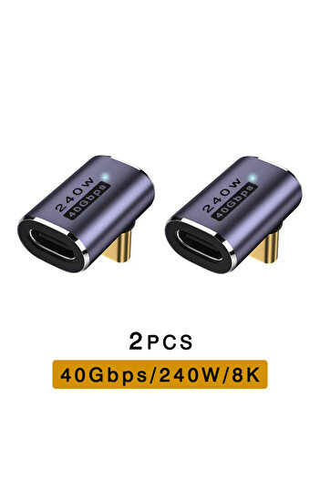 Choice 2pcs CG-CM LT NNBILI 1-2PCS USB4 USB C To USB C 40Gbps OTG Extension Cable Adapter Type C Male To Fe