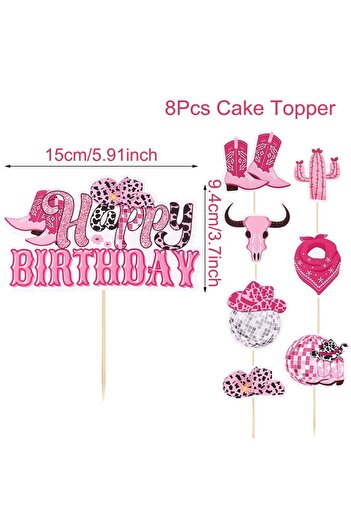 Choice Cowgirl Cowgirl Hat and Boot Cake Toppers Cowgirl Cake Decorations Cowgirl Birthday Baby Shower for