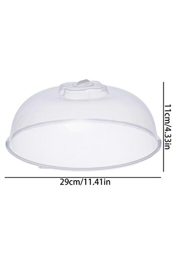Choice 29cm 22/29CM Microwave Splatter Cover Lid With Steam Vent Fresh Keeping Kitchen Stackable Sealing Di