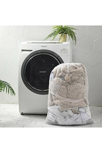 OLLEVRA Large Size Mesh Laundry Bag 80X100 cm |   Delicate Washing Net |   Quilt, Curtain, Duvet Cover