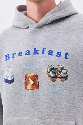 Trendiz Unisex Breakfast Sweatshirt Grimelanj