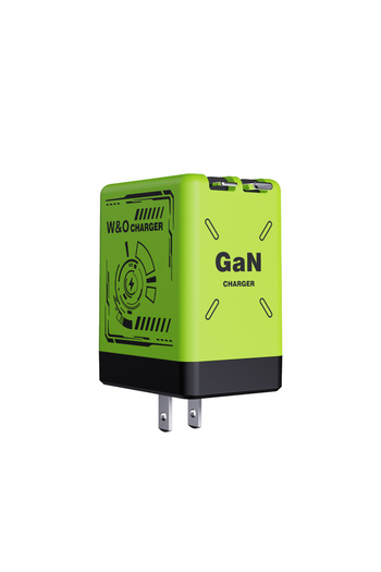 Choice GreenUS 2-in-1 GaN Compatible With 120W Fast Charger Retractable Type-C And Ligtning Cable Portable