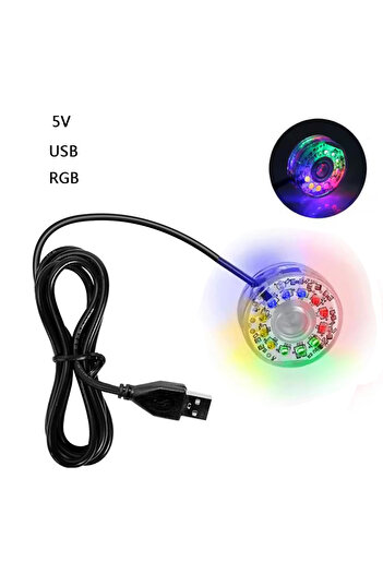 Choice RGB 5V USB Mini LED Fish Tank Light Fishing light Aquarium Light USB 5V 220V Waterproof Underwater