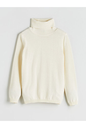 LC Waikiki Turtleneck Girl's Knitwear Sweater