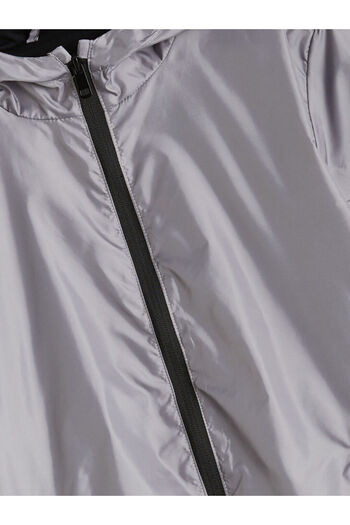 LC Waikiki Gray Hooded Boy's Coat