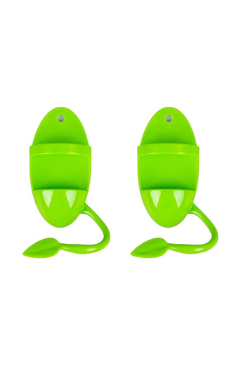 Choice 2Pcs Bird Cuttlebone Holder Bird Cage Feeding Holder Vegetable Fruits Cuttlebone Holder for Parrot B