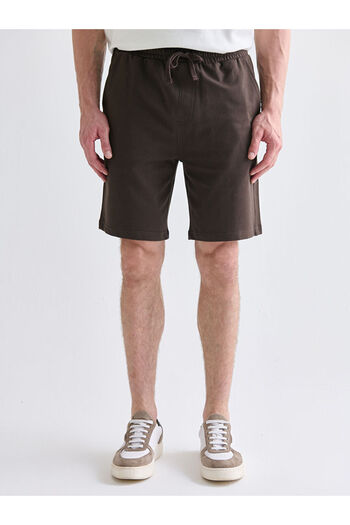 LC Waikiki Brown Standard Fit Men's Shorts