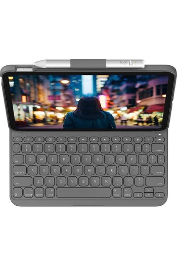 logitech Slim Folio Tablet Case with Keyboard