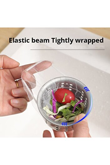 Choice A total of 100 Sink Garbage Filter Sewer Kitchen Floor Drain Filter Sink Anti-Blocking Disposable Cl