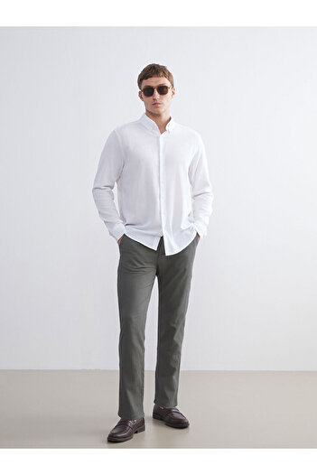 LC Waikiki Green Slim Fit Men's Trousers