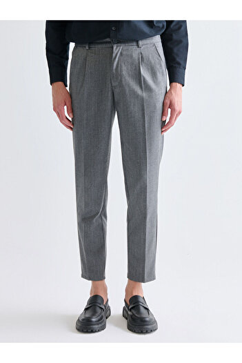 LC Waikiki Gray Standard Size Men's Trousers