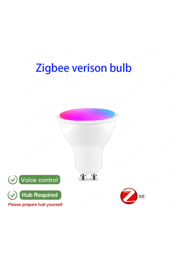 Choice Yes 1 pcs Zigbee Version Bulb Ewelink Zigbee LED Bulbs GU10 Wifi Smart LED Lamp RGB CW WW LED Light