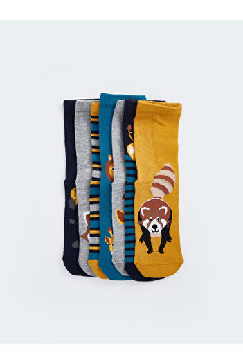 LC Waikiki Patterned Boy's Socks 7-Piece