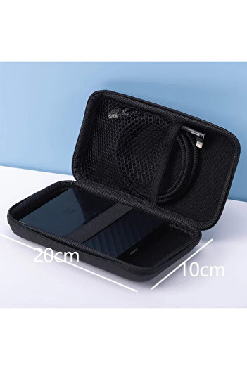 Choice B Portable Mobile Phone Charger Protection Bag Mobile Hard Disk Case U Disk Data Cable Headphone Co.