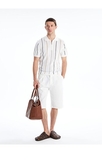 LC Waikiki Create Your Style from Uzg Store |   Polo Neck Short Sleeve Men's Knitwear Sweater